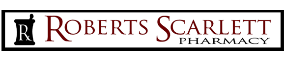 Roberts Scarlett Pharmacy logo